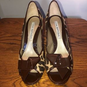 Via Spiga Animal Print Shoes